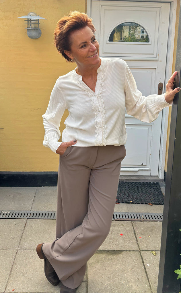 Say INA Copenhagen Skjorte - Malou - Off White