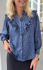 Say INA Copenhagen Skjorte - Sarah - Dusty Blue