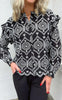 Say INA Copenhagen Skjorte - Selina - Black / White