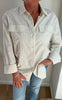 Say INA Copenhagen Skjorte - Simili - White Striped