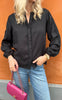 Say INA Copenhagen Skjorte - Viola - Black