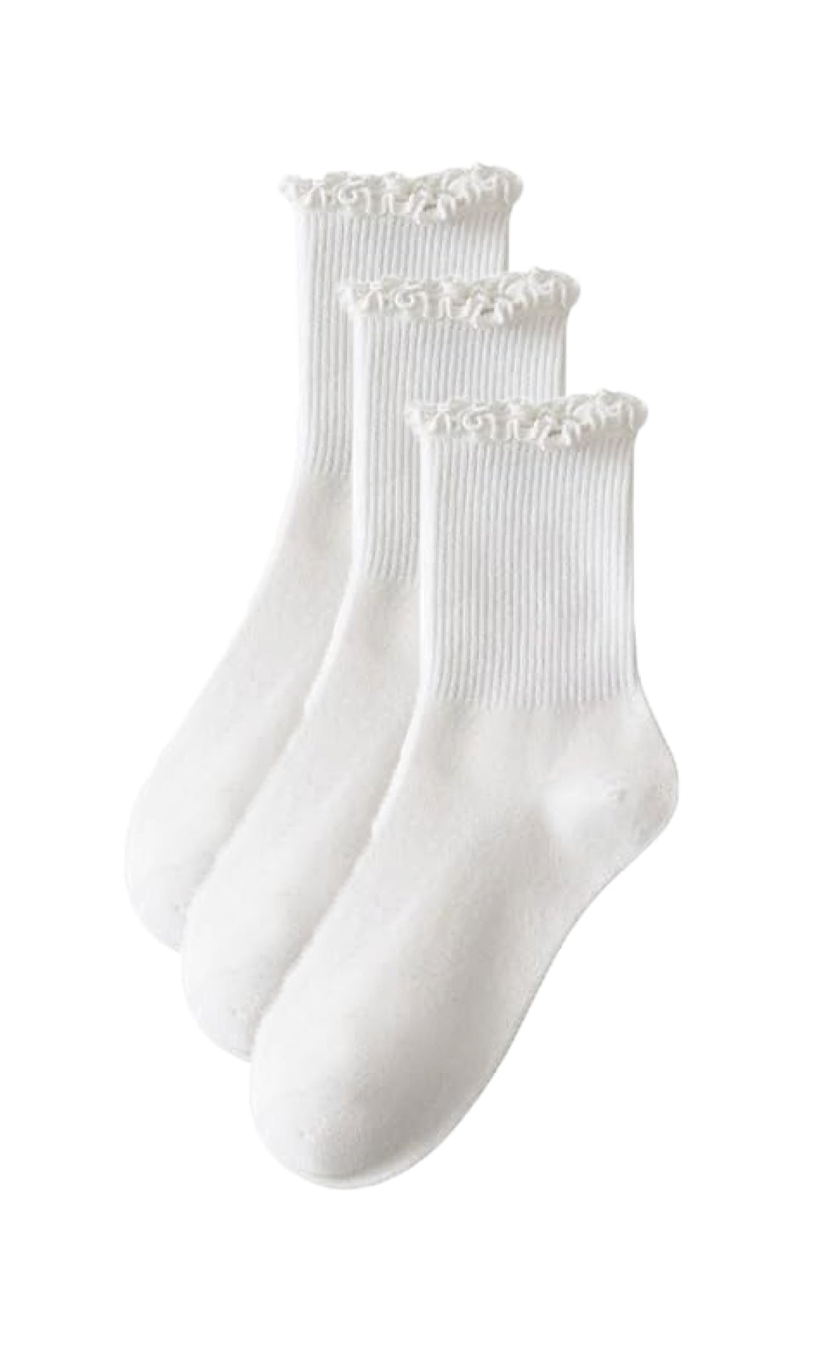 Say INA Copenhagen Strømper - Sally 3-pack - White