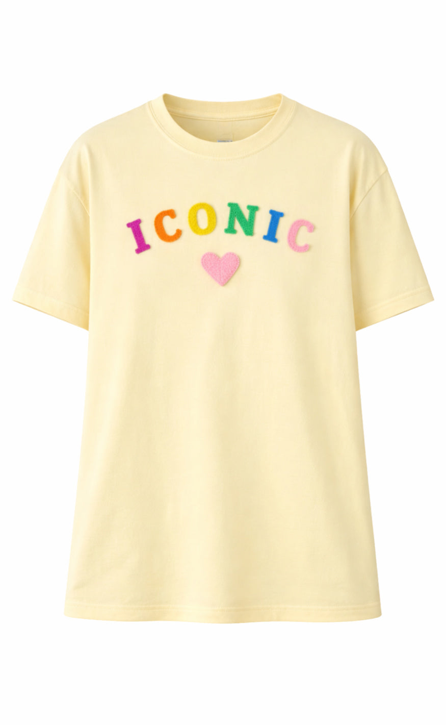 Say INA Copenhagen T-Shirt - Iconic - Light Yellow