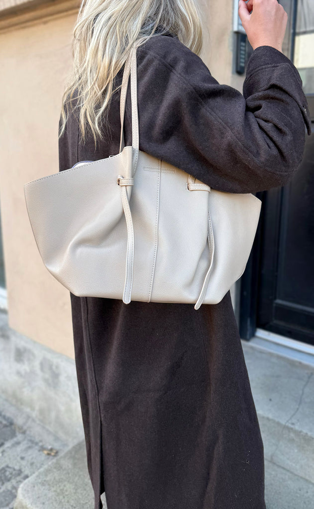 Say INA Copenhagen Taske - Amanda - Beige PU Leather