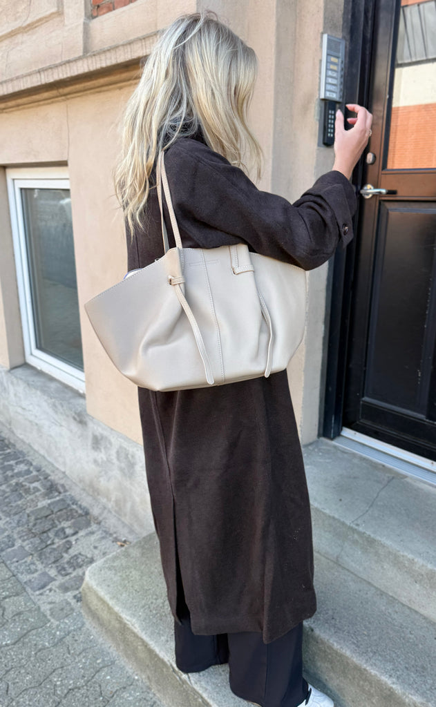 Say INA Copenhagen Taske - Amanda - Beige PU Leather