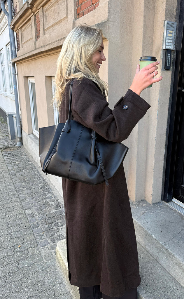 Say INA Copenhagen Taske - Amanda - Black PU Leather