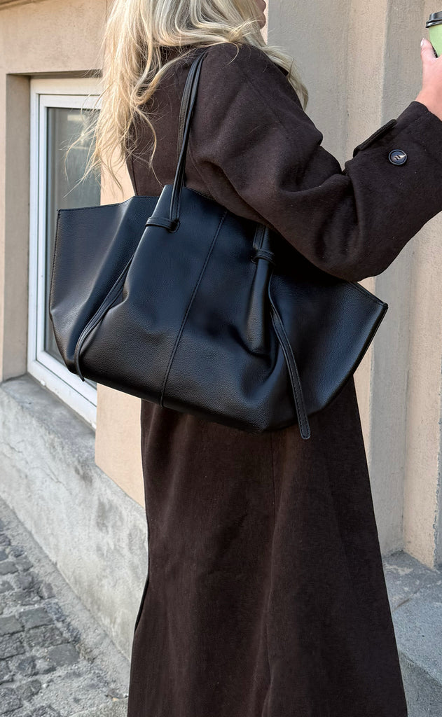 Say INA Copenhagen Taske - Amanda - Black PU Leather