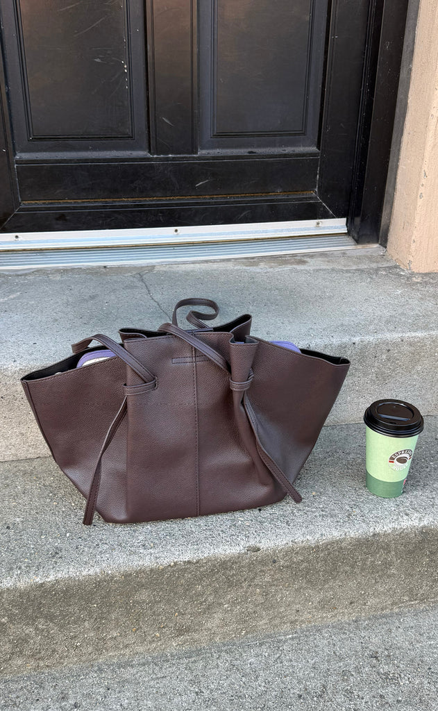 Say INA Copenhagen Taske - Amanda - Dark Brown PU Leather