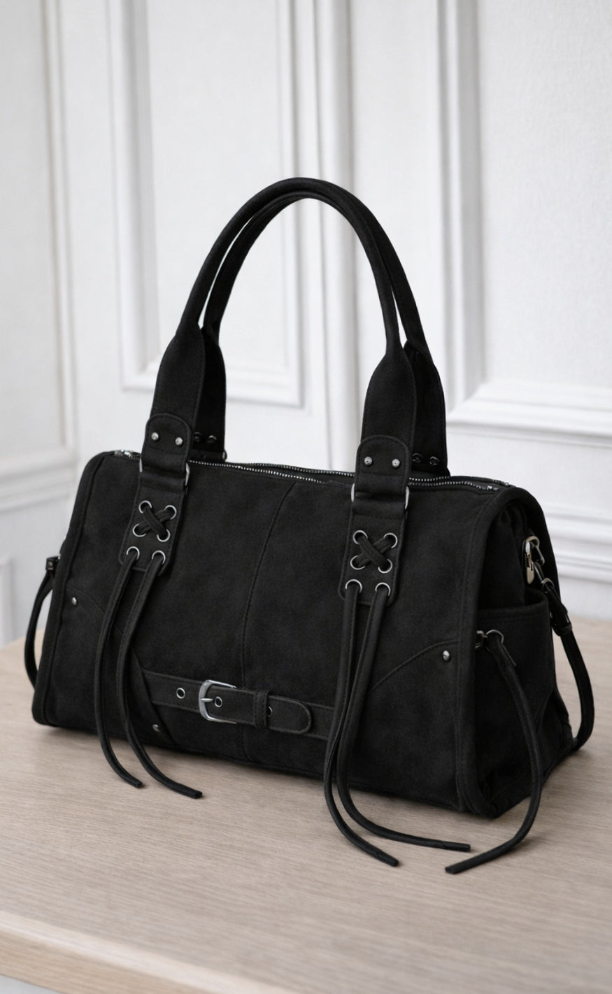 Say INA Copenhagen Taske - Mary City - Black PU Leather
