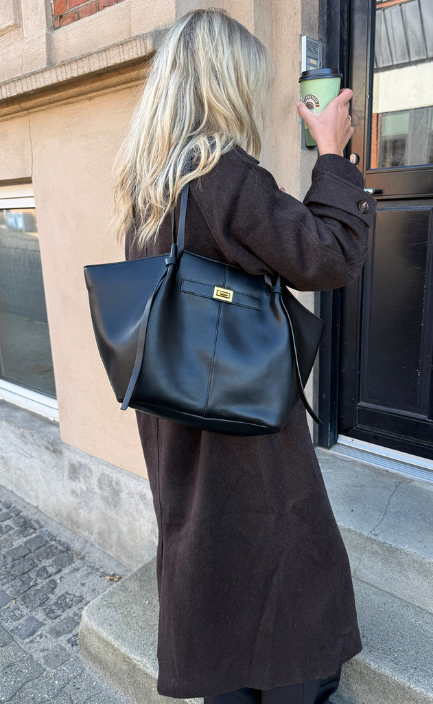 Say INA Copenhagen Taske - Olivia - Black PU Leather