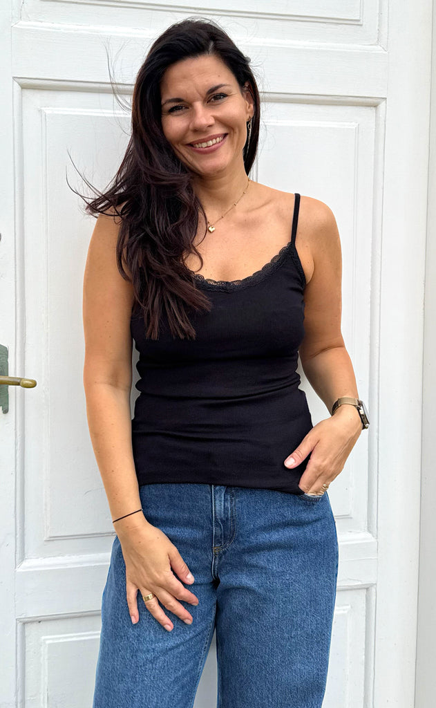 Say INA Copenhagen Top - Benedicte - Black