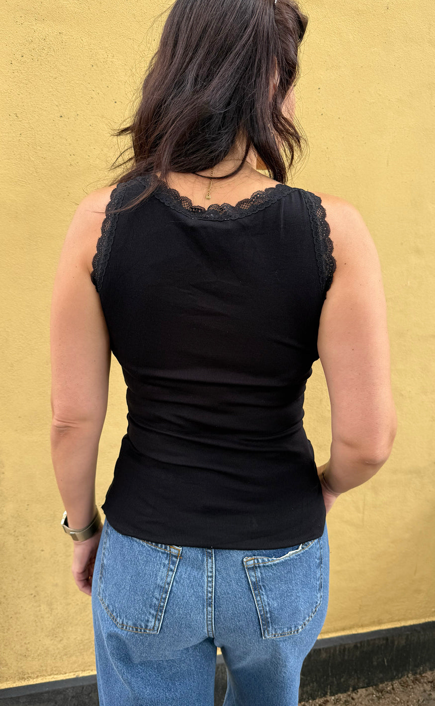Say INA Copenhagen Top - Benita - Black