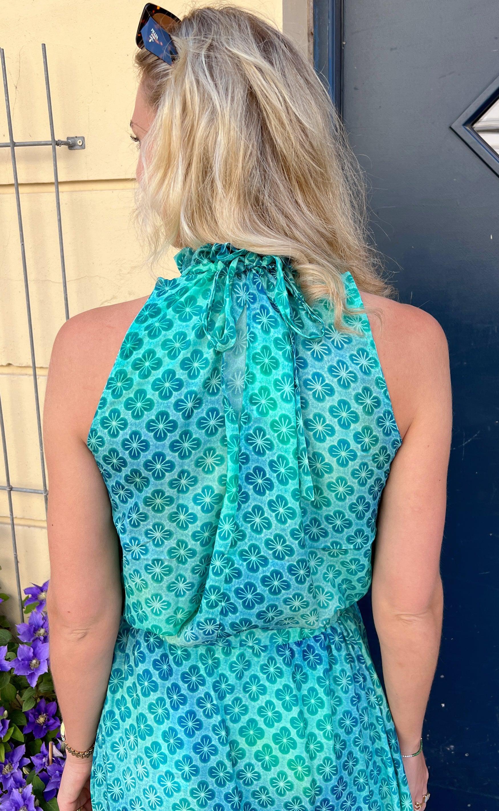 Say INA Copenhagen Top - Ellen - Aqua (vendbar)