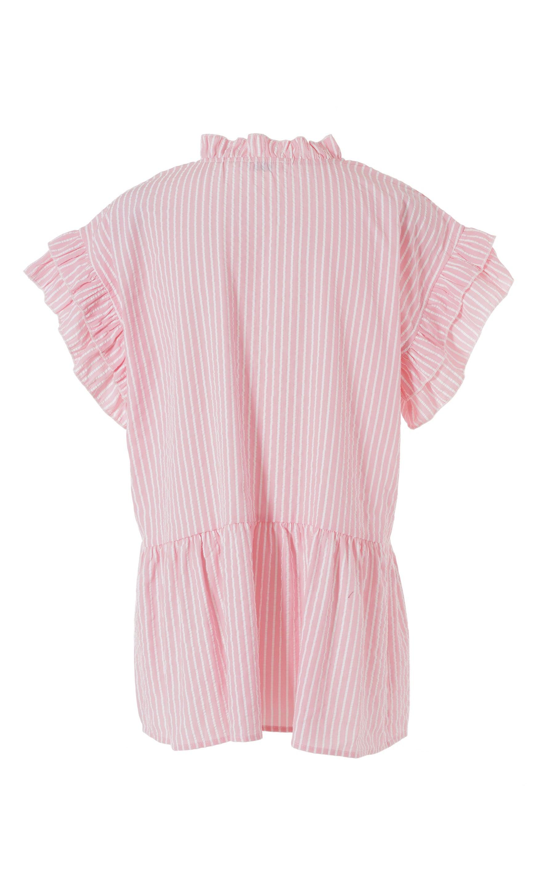 Say INA Copenhagen Top - Freya - Pink Striped