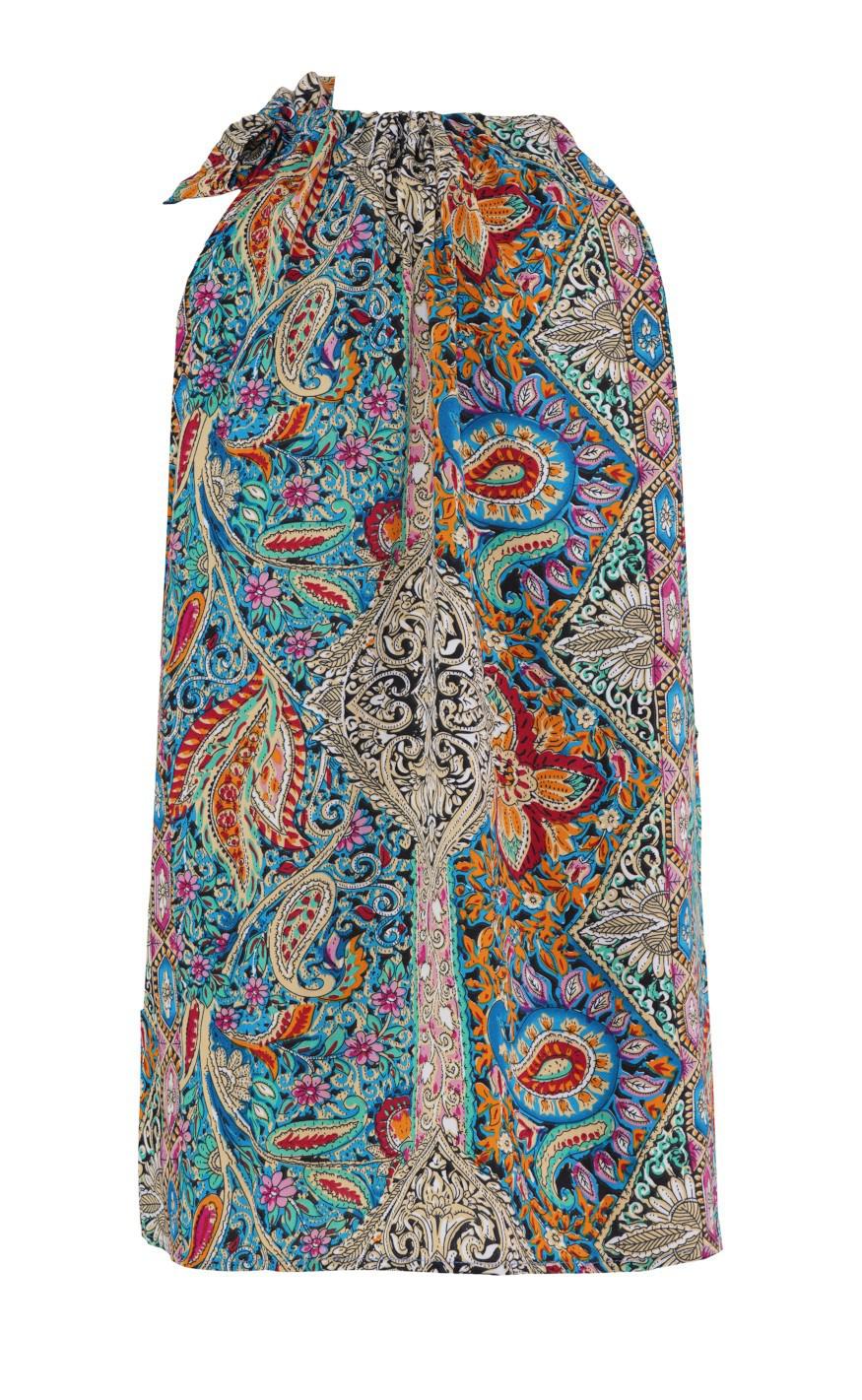 Say INA Copenhagen Top - Karo - Mixed Paisley