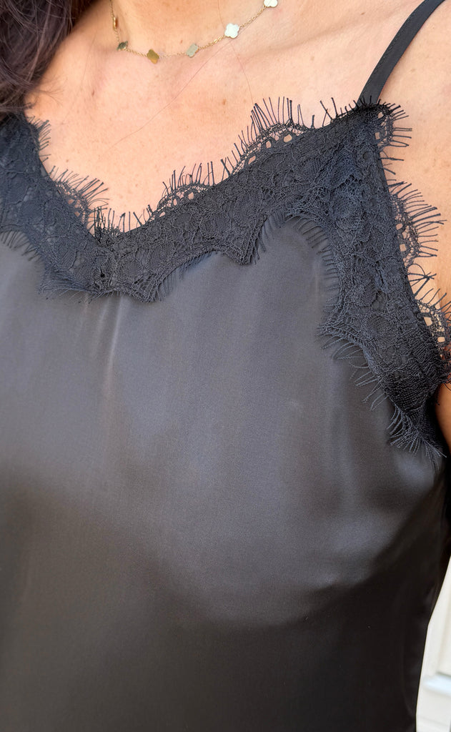 Say INA Copenhagen Top - Kiki - Black