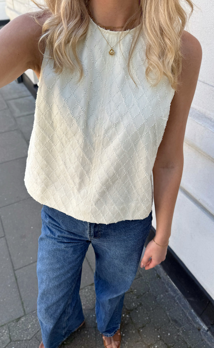 Say INA Copenhagen Top - Naja - Off White Square