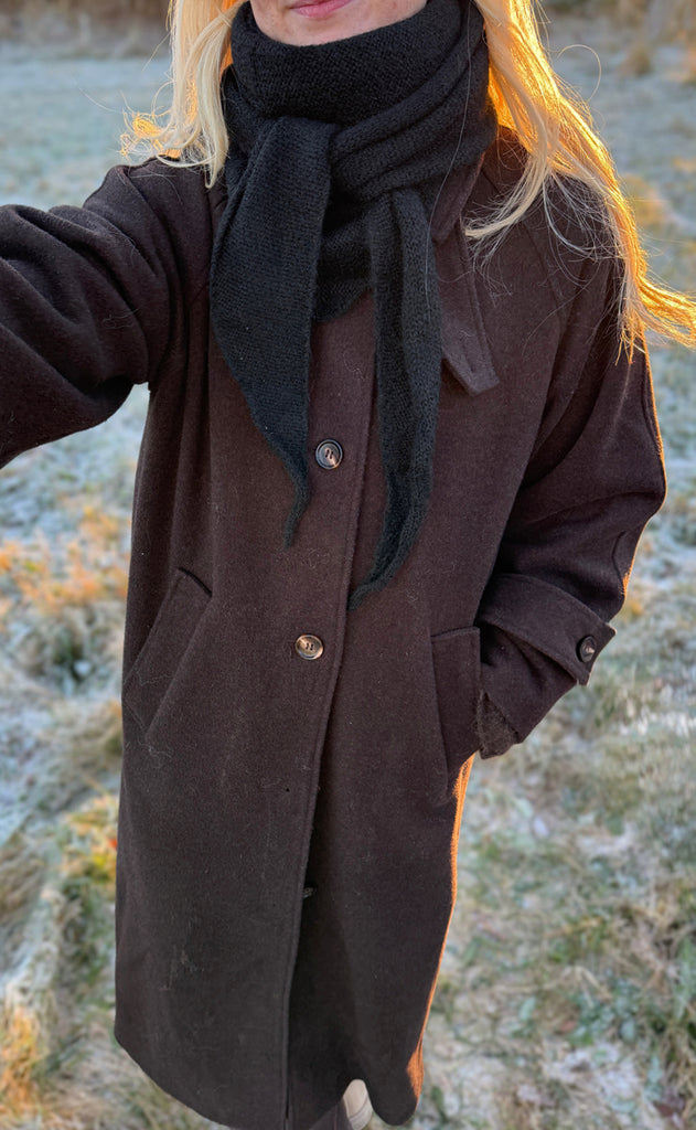 Say INA Copenhagen Tørklæde - Myrna - Black