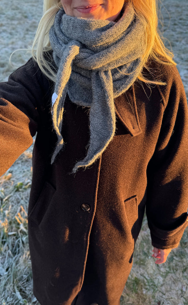 Say INA Copenhagen Tørklæde - Myrna - Grey