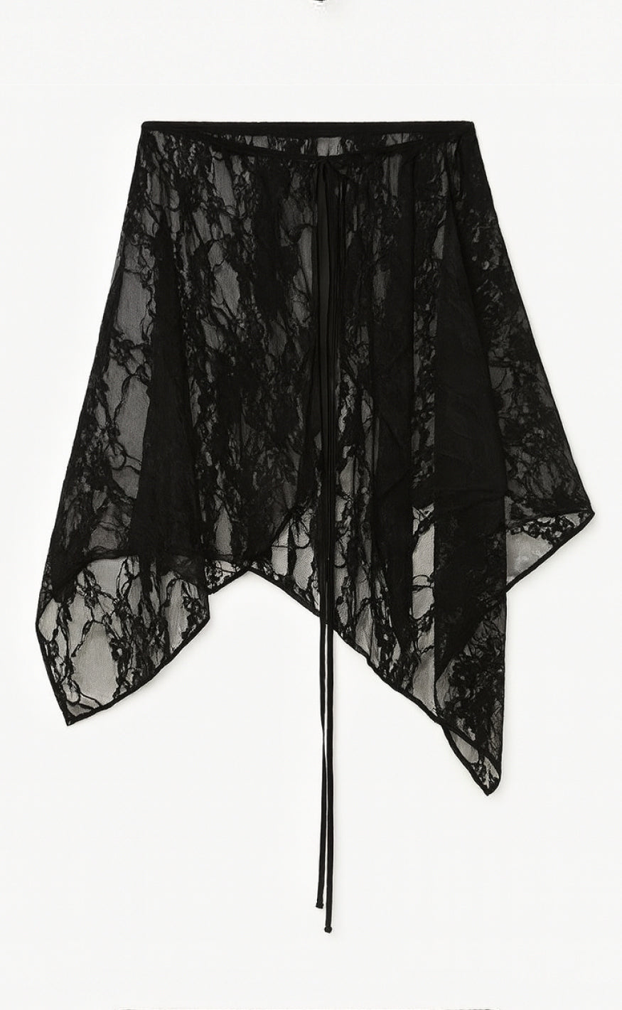 Say INA Copenhagen Tørklæde / Nederdel - Cecilia Big Triangle - Black