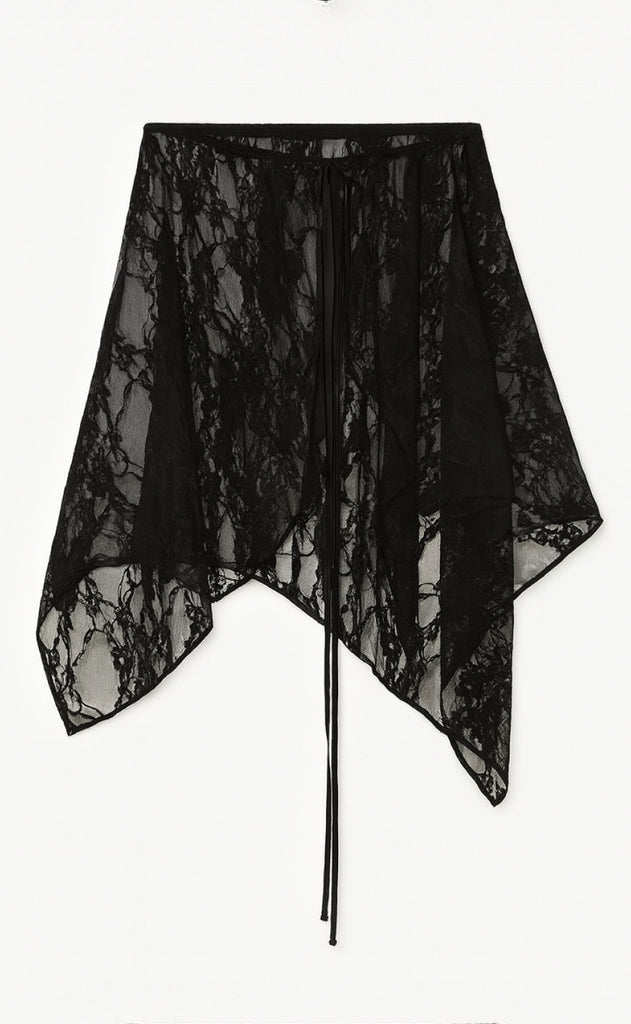 Say INA Copenhagen Tørklæde / Nederdel - Cecilia Big Triangle - Black