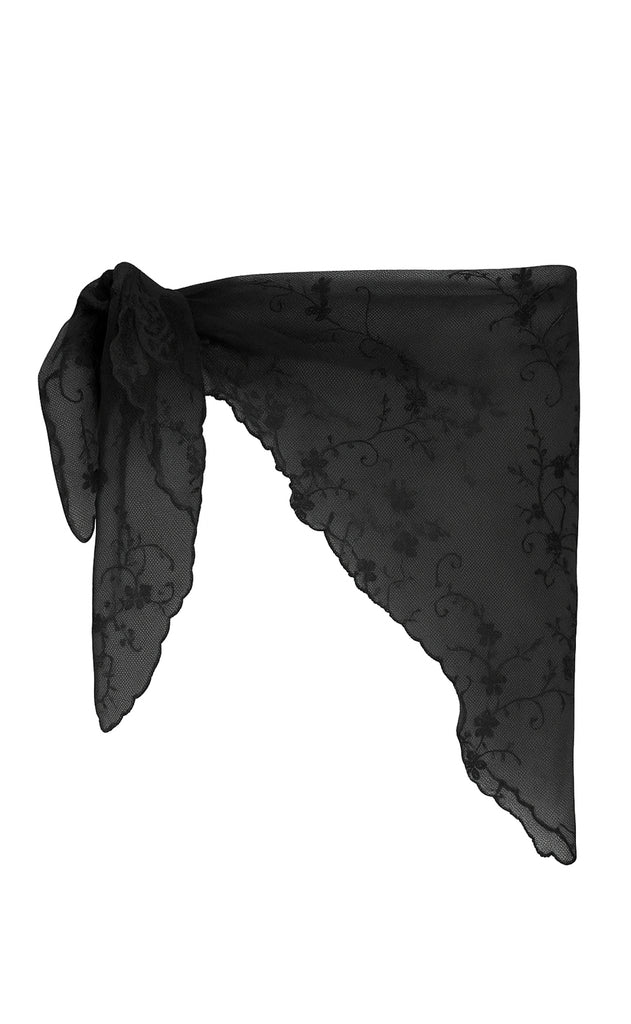 Say INA Copenhagen Tørklæde / Nederdel - Clara Triangle - Black