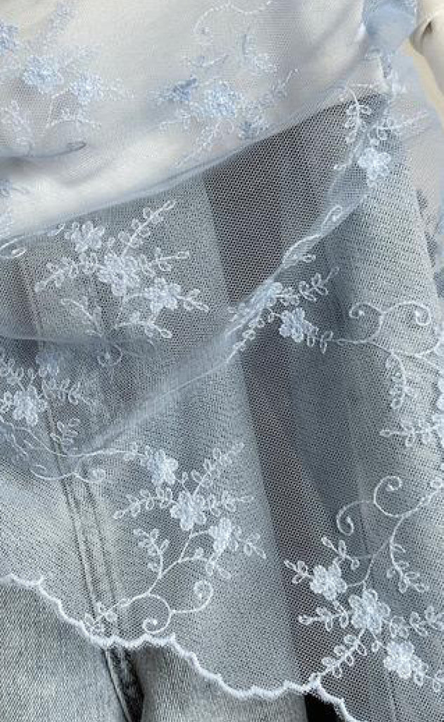 Say INA Copenhagen Tørklæde / Nederdel - Clara Triangle - Light Blue