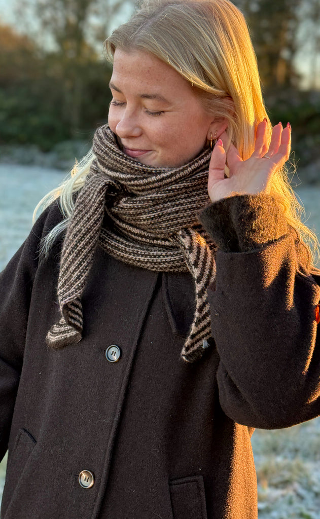 Say INA Copenhagen Tørklæde - Sophie - Dark Striped