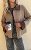 Say INA Copenhagen Trenchcoat / Jakke - Caroline Contrast - Camel / Brown