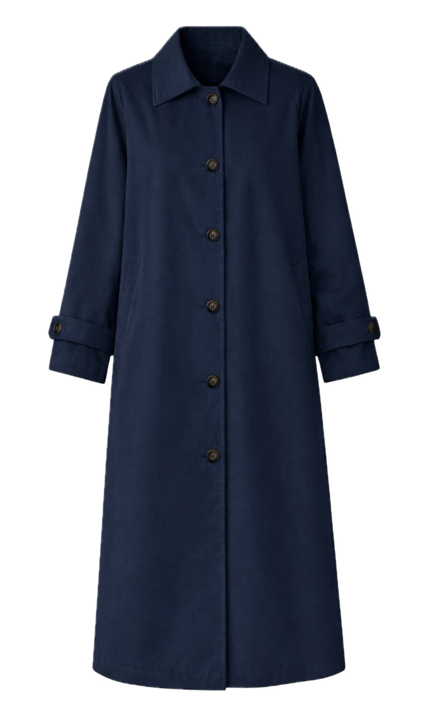 Say INA Copenhagen Trenchcoat - Louisa Long - Navy Blue