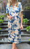 Say NA Copenhagen Kjole - Hella - Blue Flower