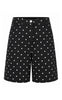 Say INA Copenhagen - Sanna Shorts - Black W. White Dots