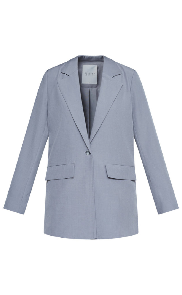Sisters Point Blazer - Viksa-BL - Grey Mel.