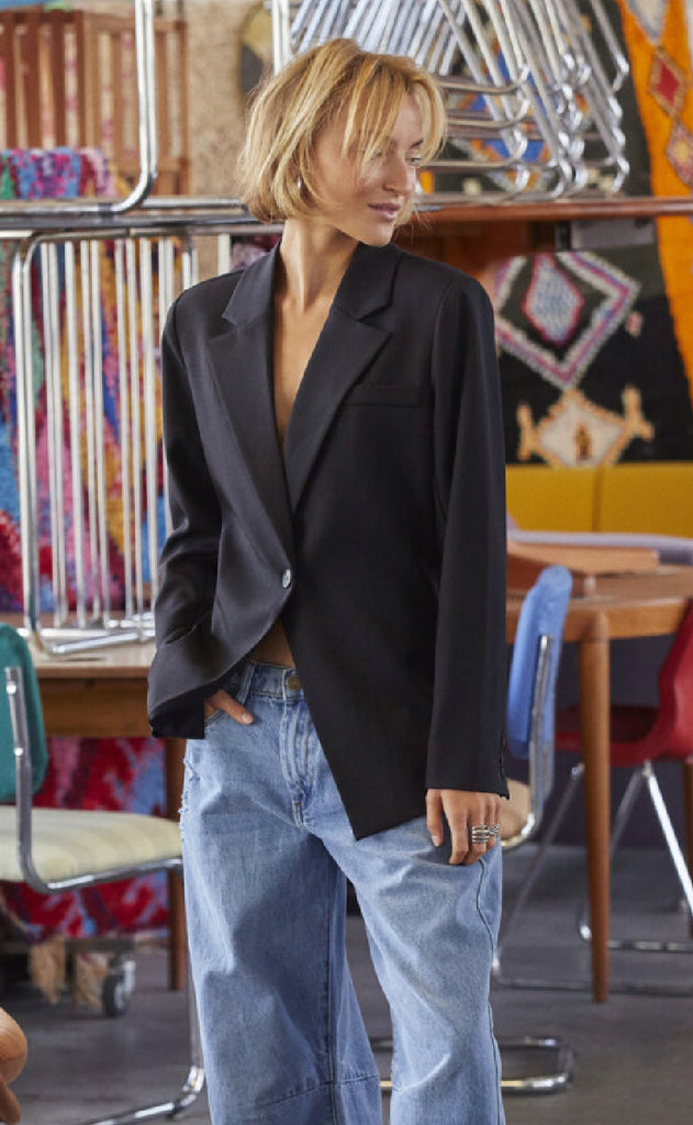 Sisters Point Blazer - Viksa-N.BL - Black