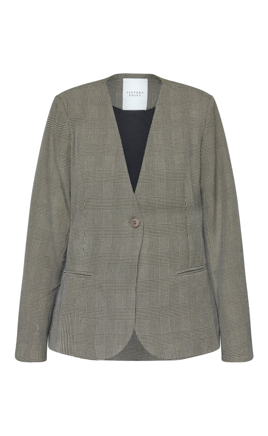 Sisters Point Blazer - Viluna-BL - Check