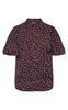 Sisters Point Bluse - Ella-SH60 - Bordeaux/Dot