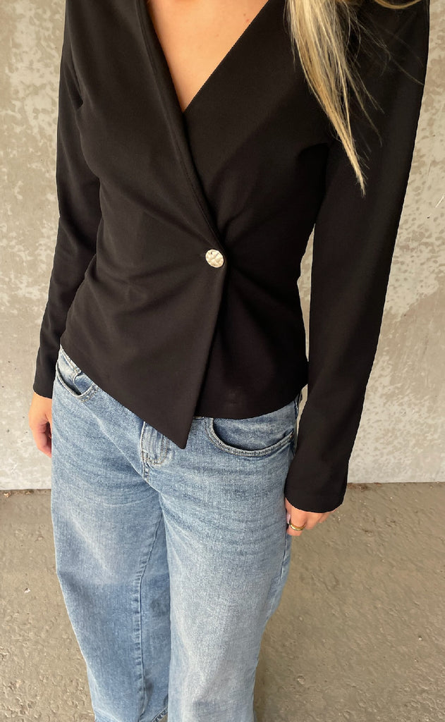 Sisters Point Bluse - Gevela LS - Black