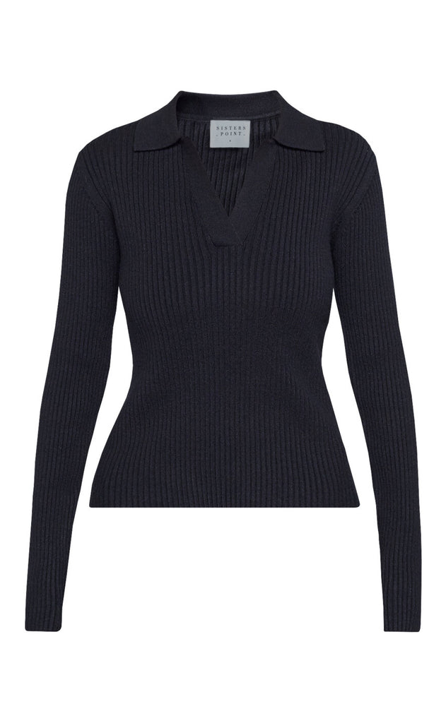 Sisters Point Bluse - Hilea-PU - Black