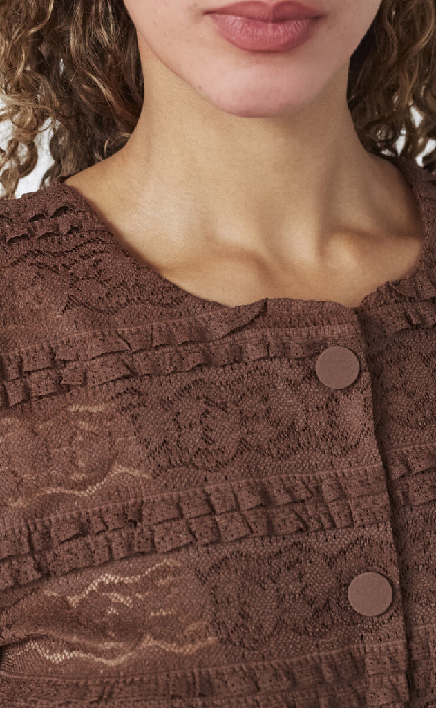 Sisters Point Bluse - Nan-TOP - Brown