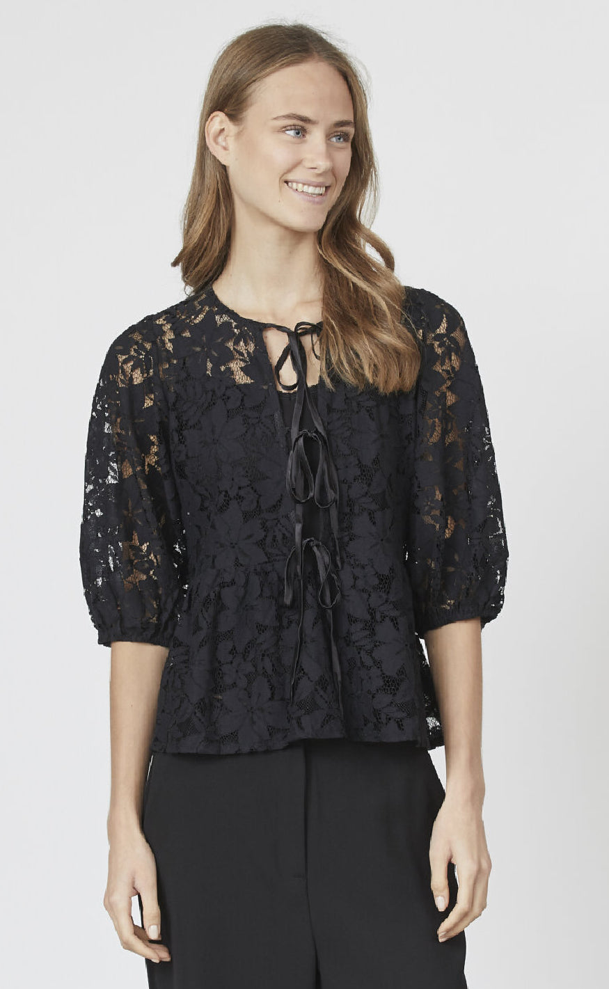 Sisters Point Bluse - Nell-P.TOP 2 - Black