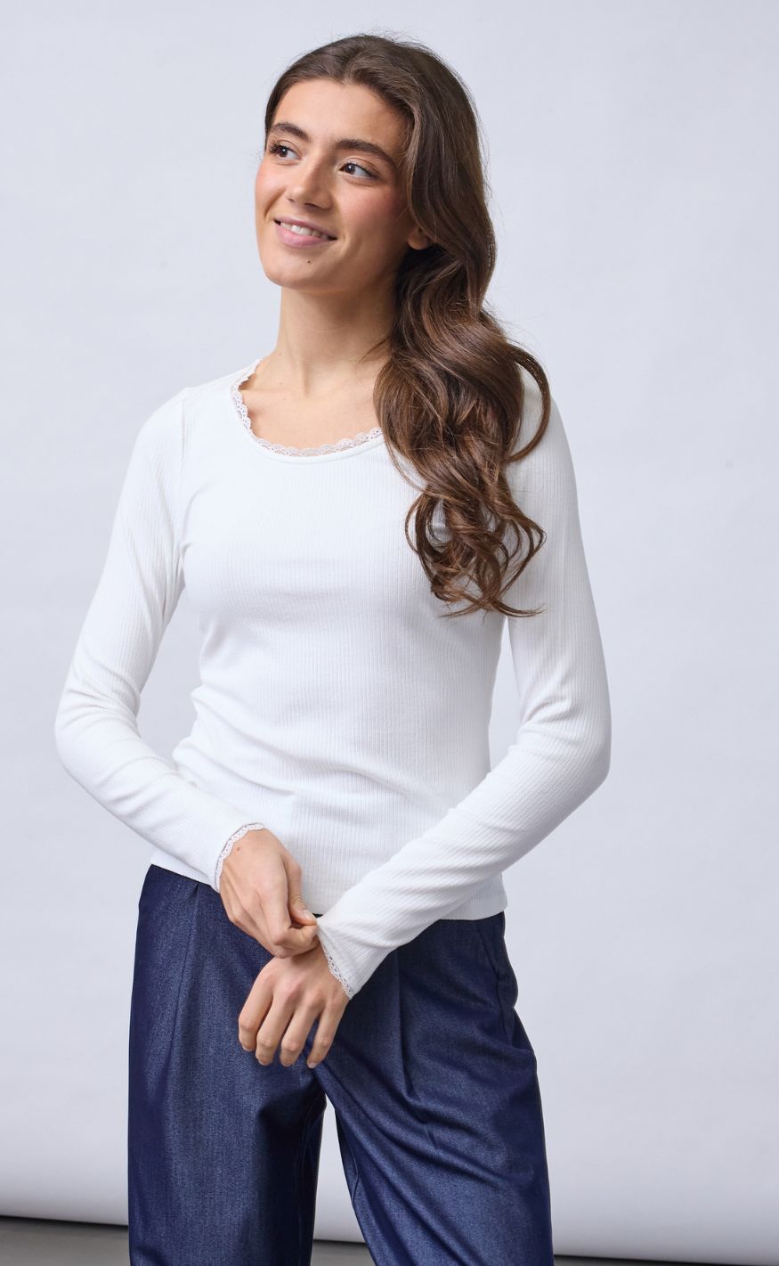 Sisters Point Bluse - Vacco - Off White