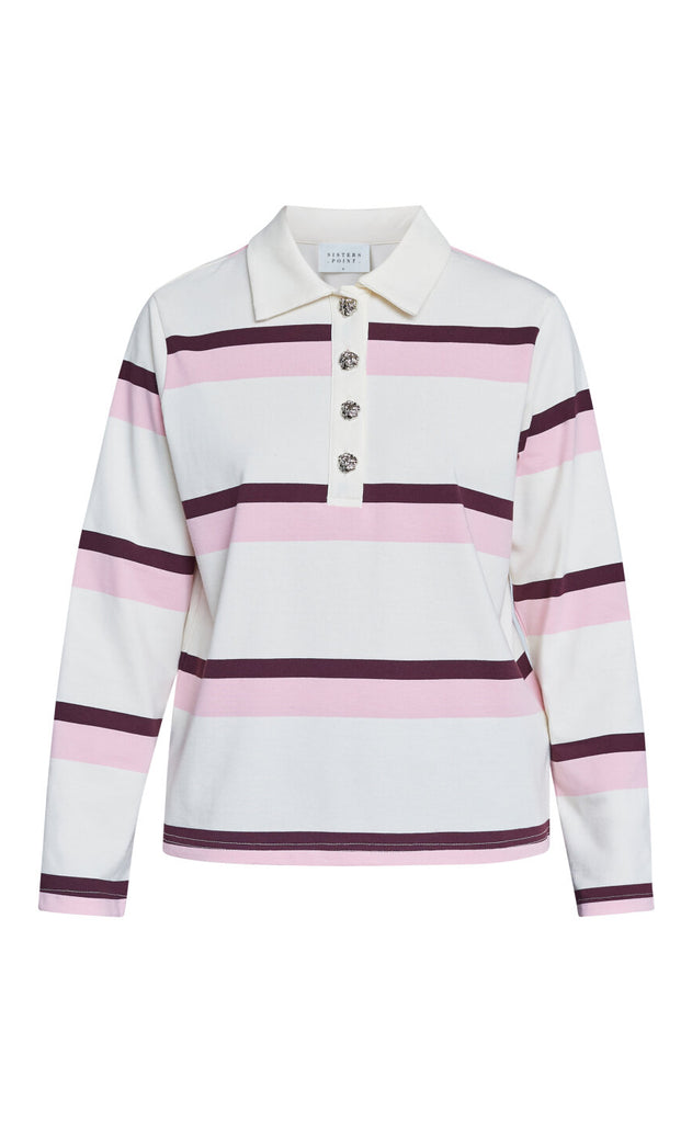 Sisters Point Bluse - Vebby-LS - Stripe