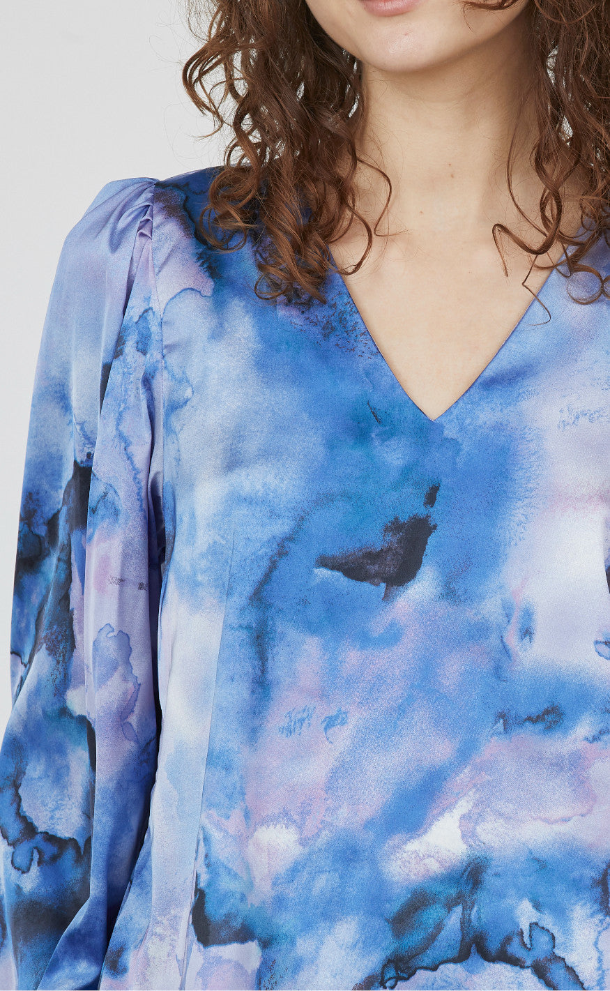Sisters Point Bluse - Ventia-V.LS5 - Blue Marble