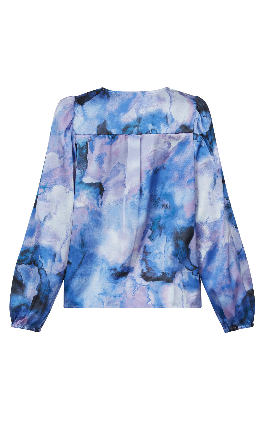 Sisters Point Bluse - Ventia-V.LS5 - Blue Marble