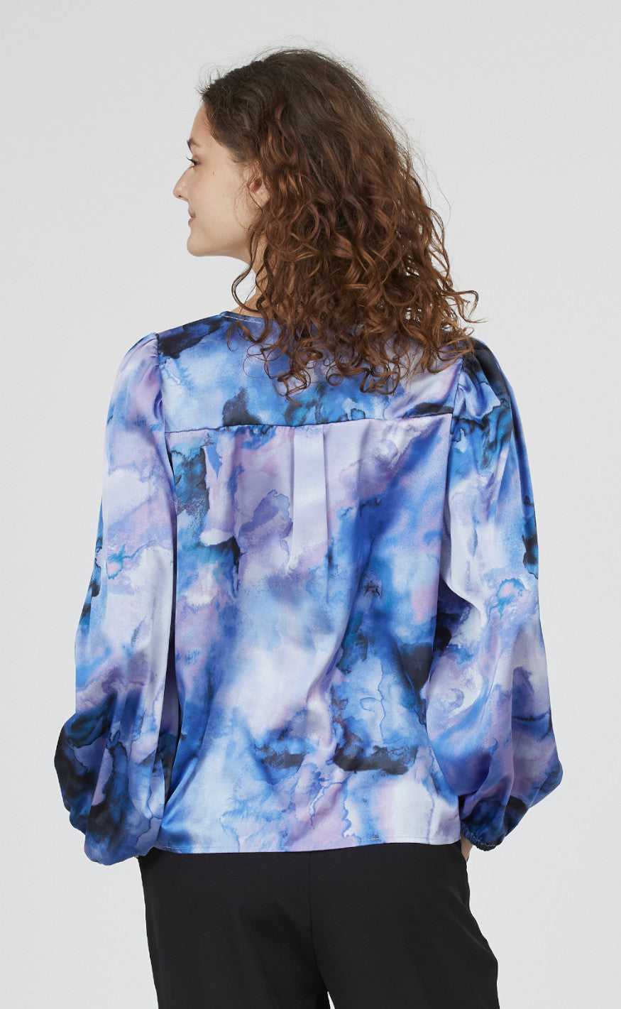 Sisters Point Bluse - Ventia-V.LS5 - Blue Marble