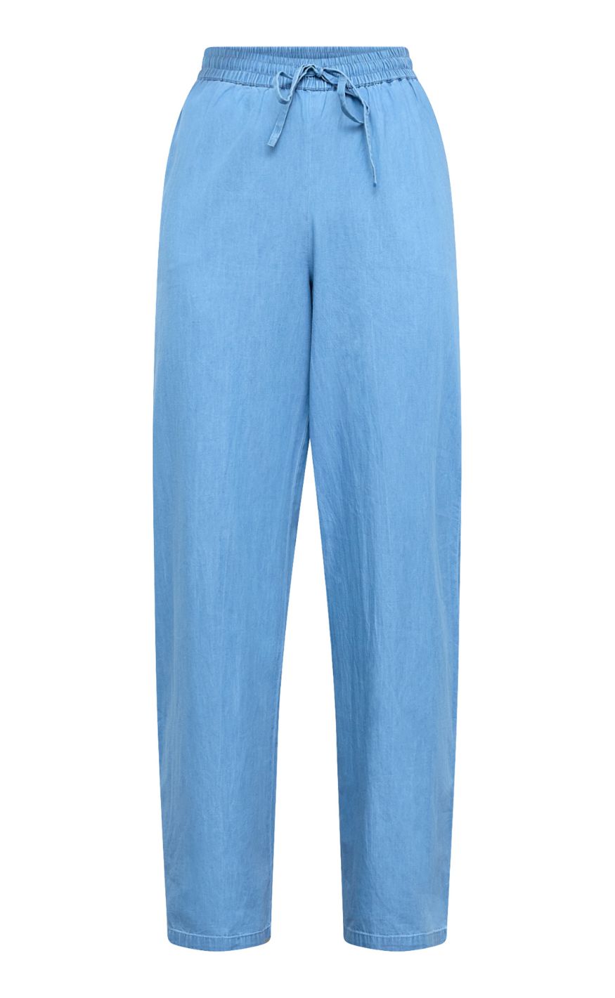 Sisters Point Bukser - ELLA-PA52 - L. Blue Denim