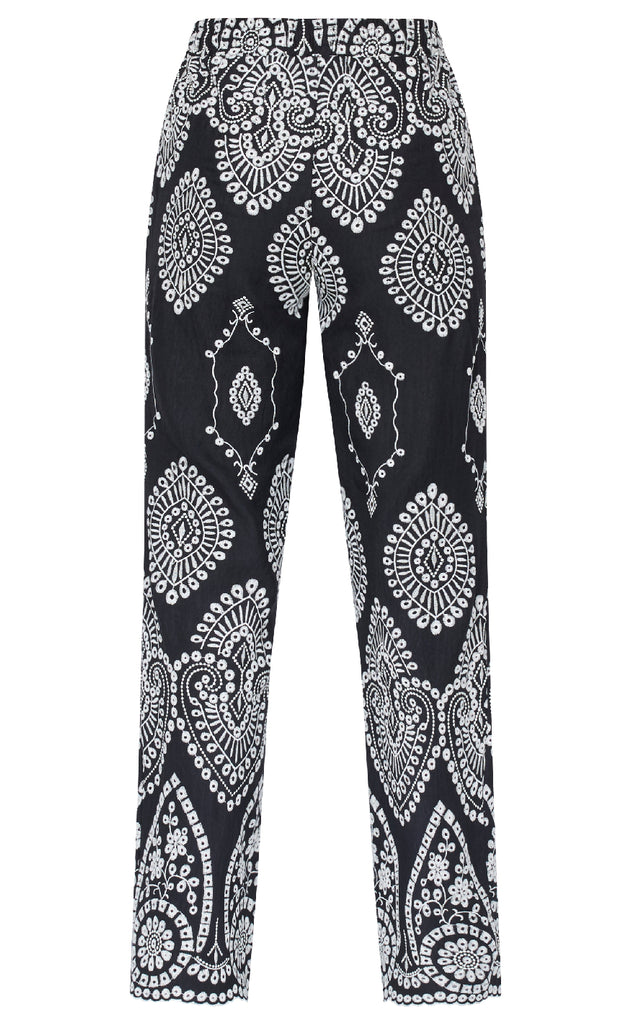 Sisters Point Bukser - Gada-SH46 - Black/Cream