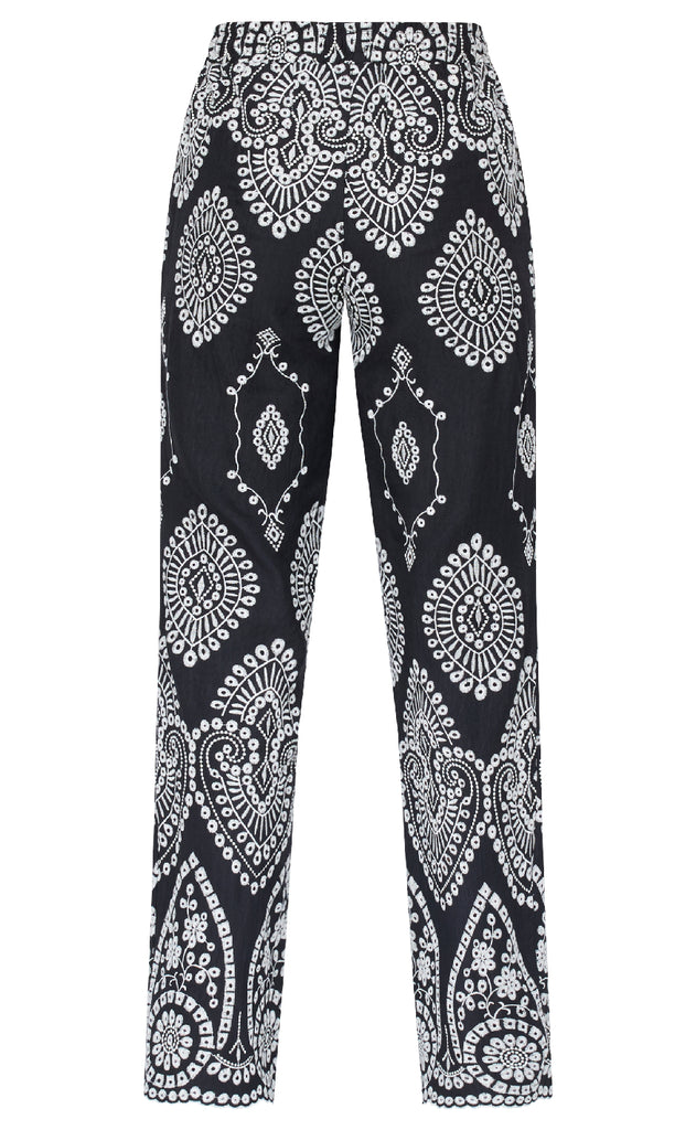 Sisters Point Bukser - Gada-SH46 - Black/Cream