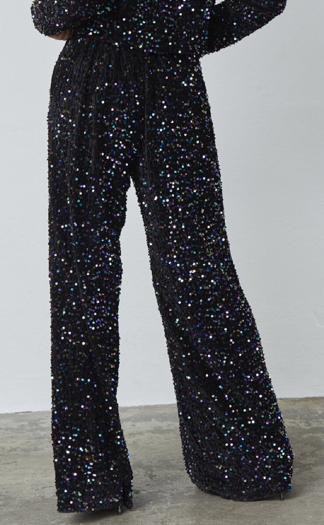 Sisters Point Bukser - Nyla-PA4 - Black Multi