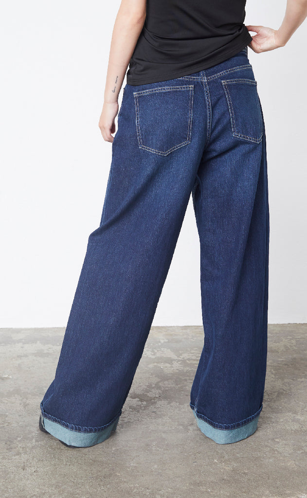 Sisters Point Bukser - Ollie-JE - D. Blue Wash